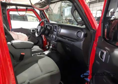2021 Jeep Wrangler Unlimited Willys 4X4 из США, поврежденный, VIN 1C4HJXDN3MW866566
